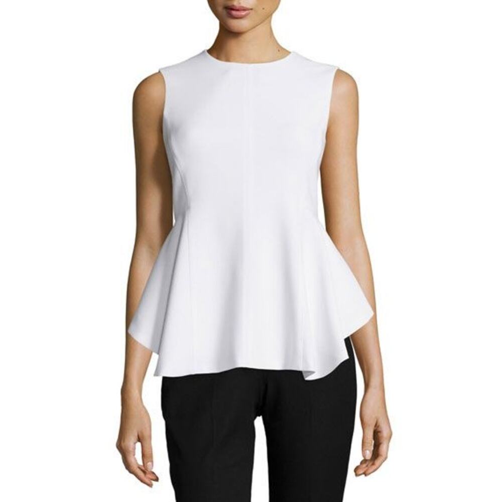 Theory‎ | Off White Kalsing Poplin Blouse Size XS/P
